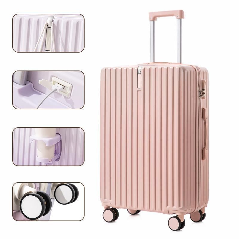 キャリーケース 黒 グラデーション Mサイズ 男女兼用 新品 軽量 ハード g5035-s.jpg