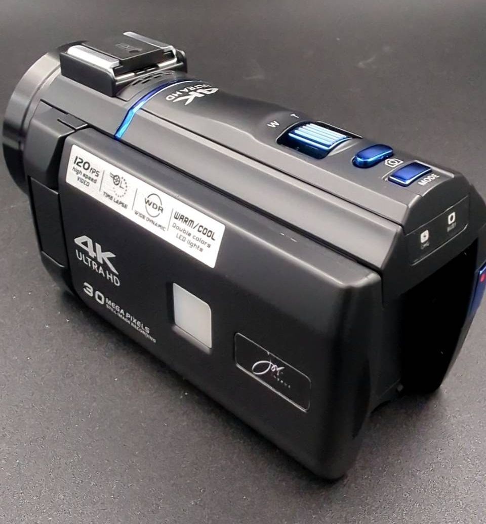 ジョワイユ JOY-4KDVCAM-BK 4Kデジタルマルチムービーカメラセット