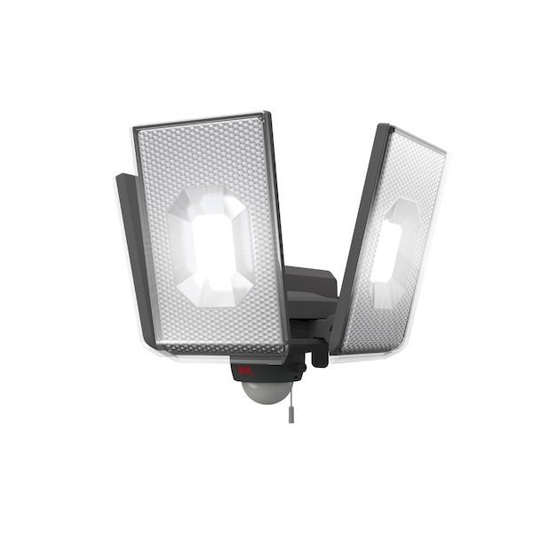 【新品・7営業日以内発送】ムサシ MUSASHI 4954849540042 LED－AC3050 12．5W×3灯 LEDセンサ－ライト【沖縄離島販売】