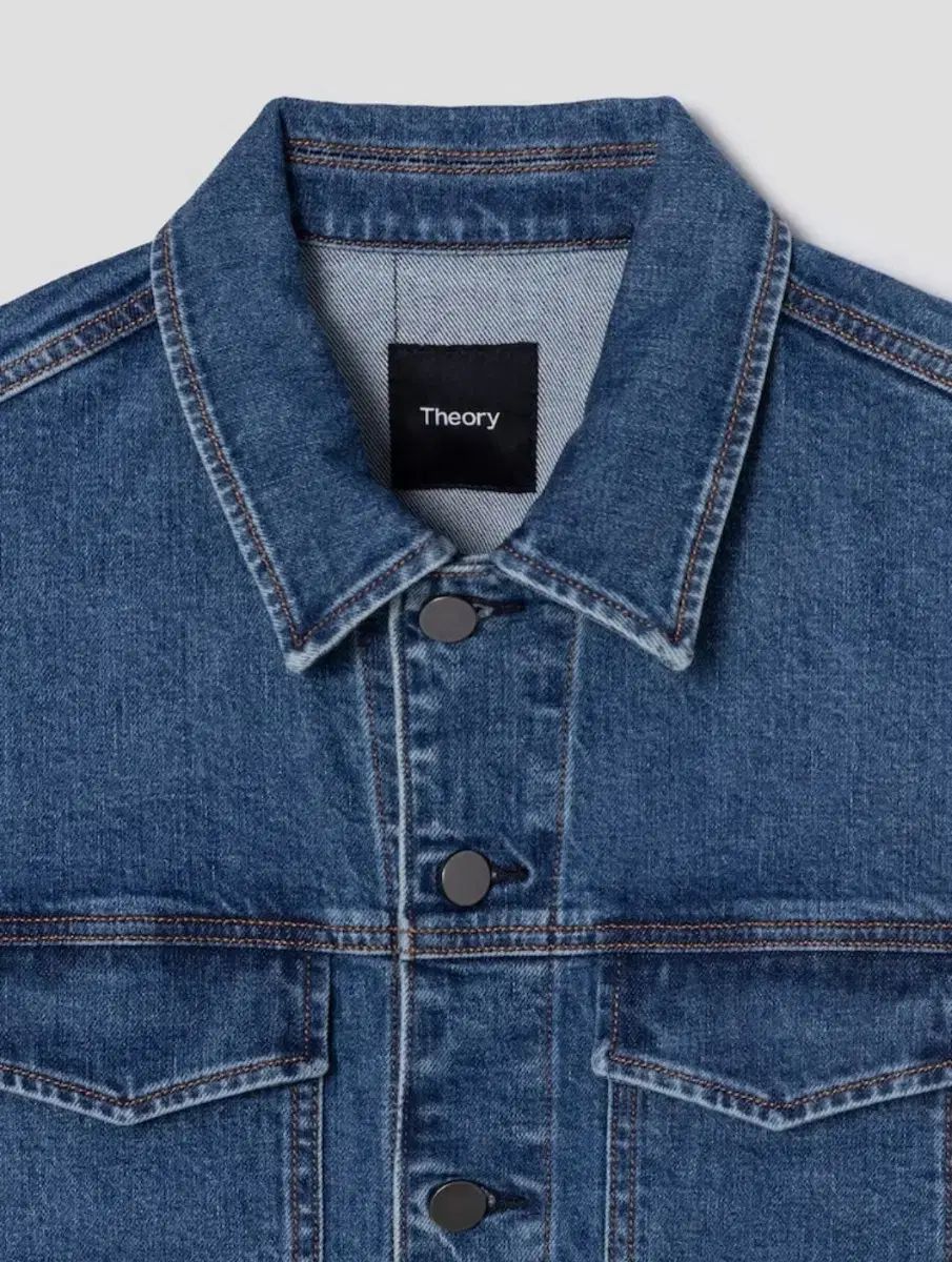 新品 Theory(セオリー) 25ss シティー デニム トラッカー