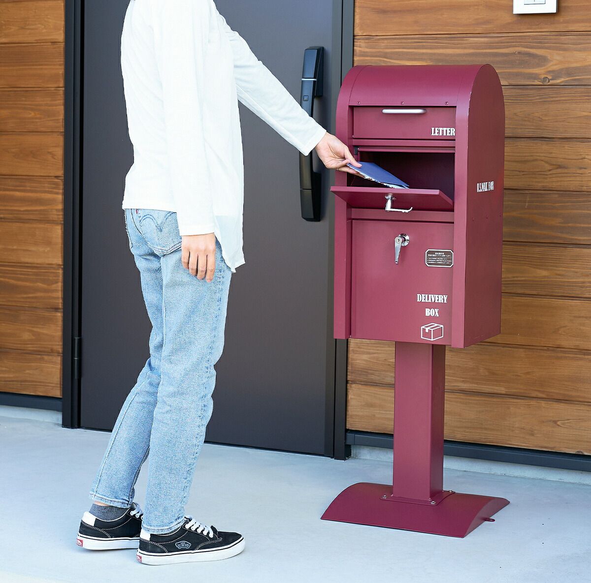 宅配ボックス ポスト 宅配 ボックス 宅配BOX 配達 置き配 一体型