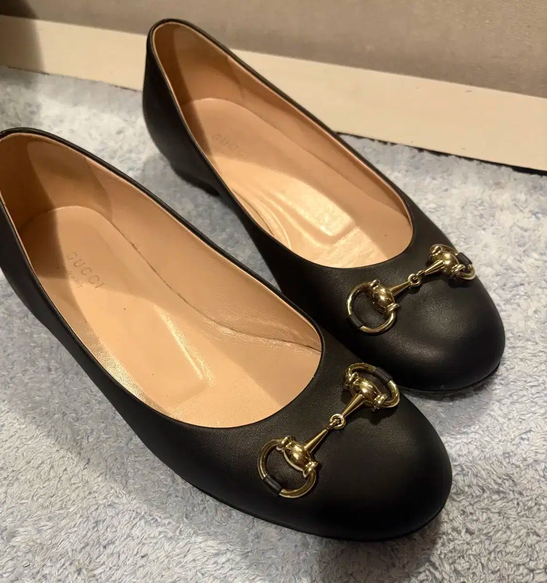 GUCCI グッチ ホースビット フラット 37