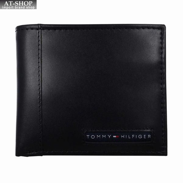 トミー 財布 TOMMY HILFIGER トミー・ヒルフィガー 二つ折り財布 CAMBRIDGE ブラック BLACK
