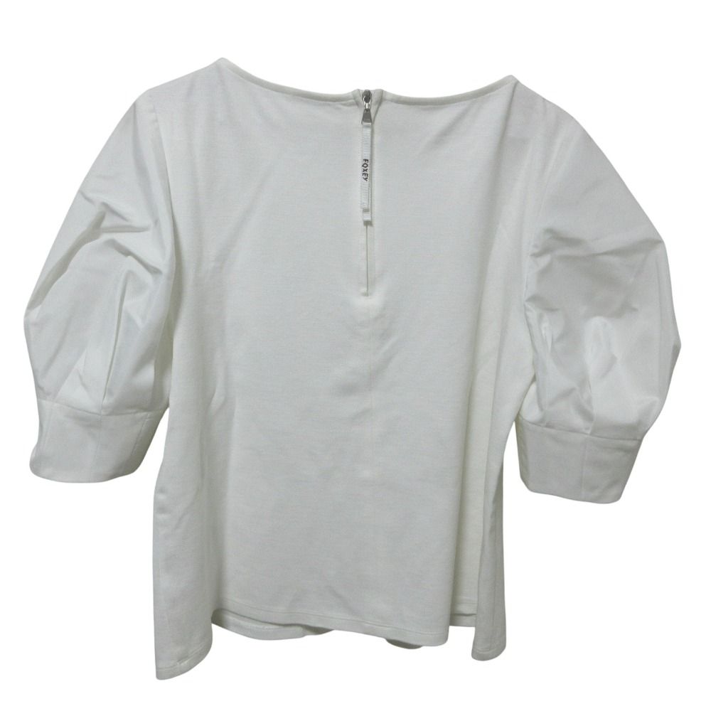 FOXEY　フォクシー　パフスリーブ　ジャケット　プティポアン　40 FOXEY フォクシー パフスリーブ ジャケット プティポアン 40