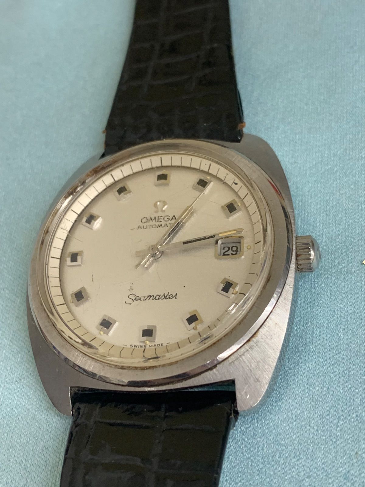 オメガ OMEGA シーマスター 腕時計 メンズ 稼動品