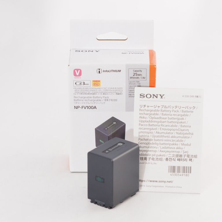 SONY ソニー リチャージャブルバッテリーパック NP-FV100A CJCN