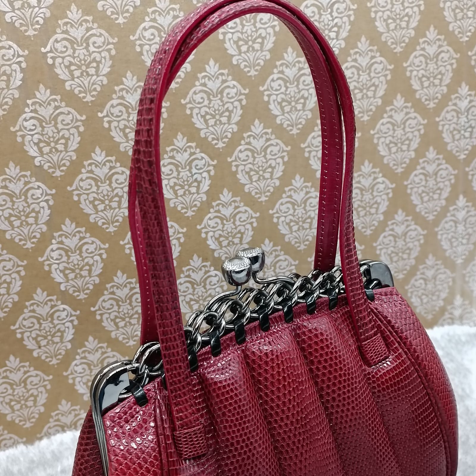 おき宗 》 ☆未使用☆ 草履 バッグ 2点セット ハンドバッグ 和装バッグ 