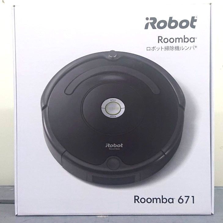 割引注文新品　未開封　iRobot Roomba/ルンバ 671 R671060 /Wi-Fi対応 iRobot HOMEアプリ スマートスピーカー対応 3段階クリーニングシステム ロボットタイプ
