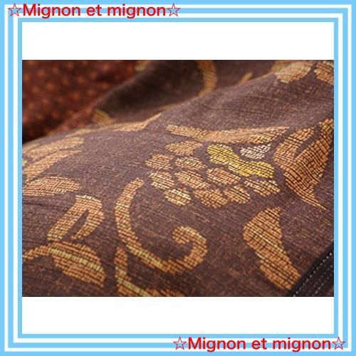 スピード発送 プリント 万葉 国産 ブラウン 掛け単品 約205×205cm 正方形 厚掛けタイプ こたつ布団 5934619 イケヒコ