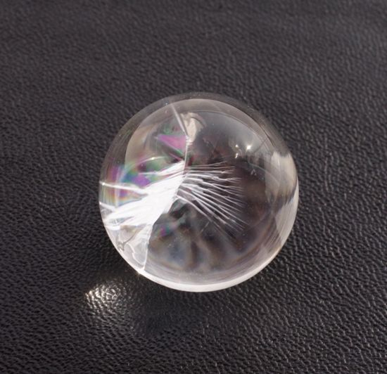 虹入り 水晶丸玉 20mm (11g) レインボー水晶 水晶玉 希望 幸運