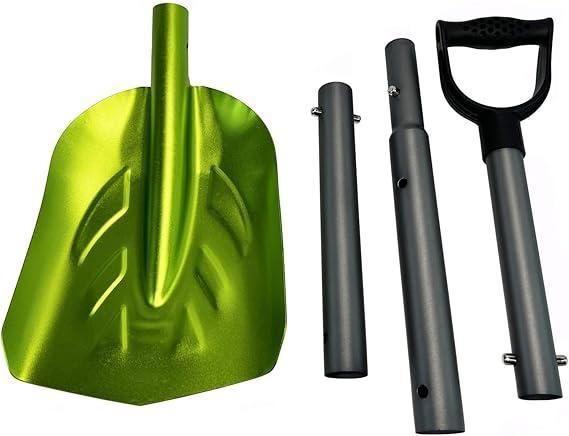 *　solotour スコップ シャベル アウトドア 除雪 雪かき　軽量 Amazon | solotour スコップ シャベル //伸縮式 アウトドア用