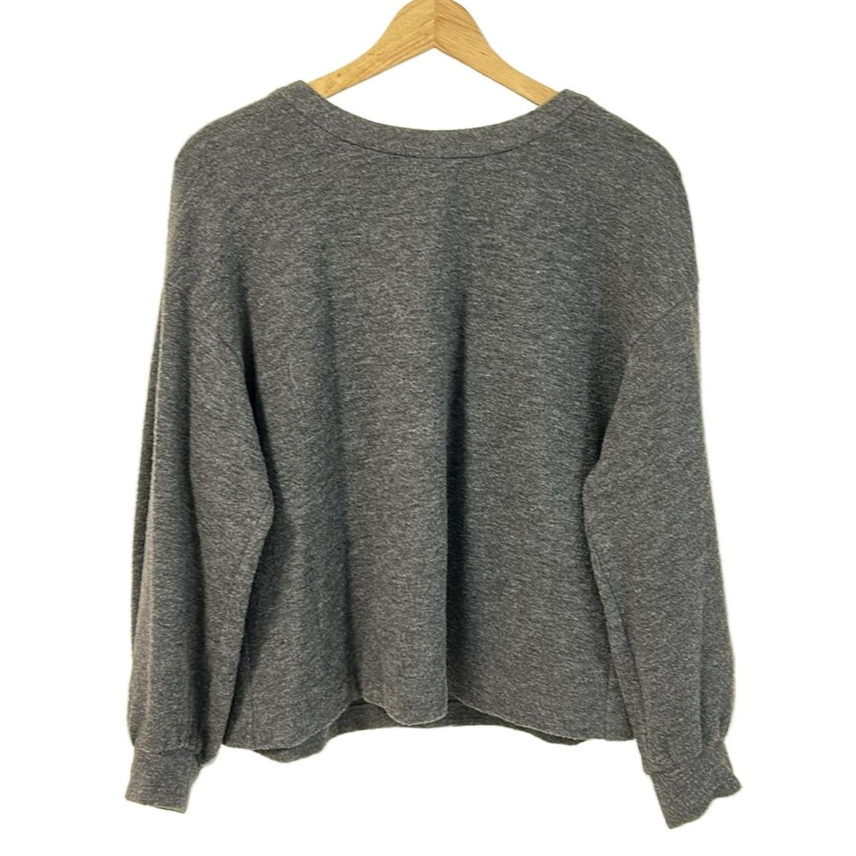 GRACE CONTINENTAL グレースコンチネンタル 長袖カットソー サイズ36 S レディース - ダークグレー フリル