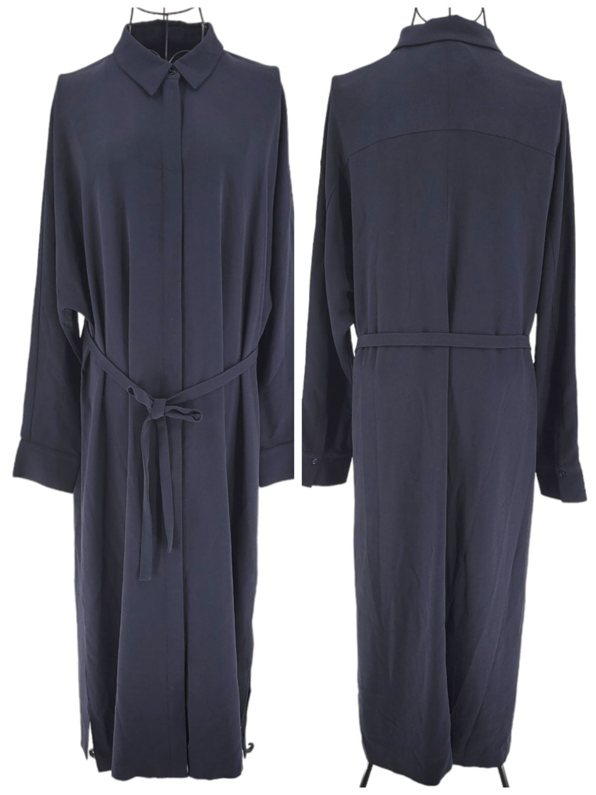 JOSEPH ジョセフ　シャツワンピース JOSEPH ジョゼフ シャツワンピース シャツドレス ロング丈 長袖