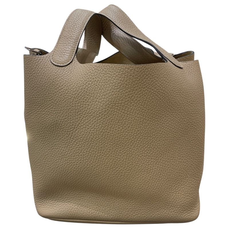 エルメス HERMES ピコタンロックMM Z刻 トレンチxシルバー金具