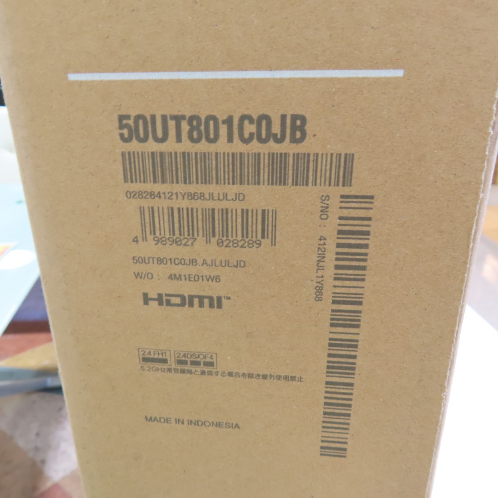 未開封品 50型 液晶テレビ LG 50UT801COJB webOS 4K - メルカリ