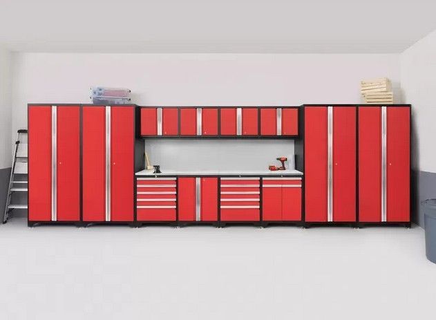 店舗へ直接引取 な方のみ Newage Proシリーズ ガレージキャビネット 14ピース コストコ 192228