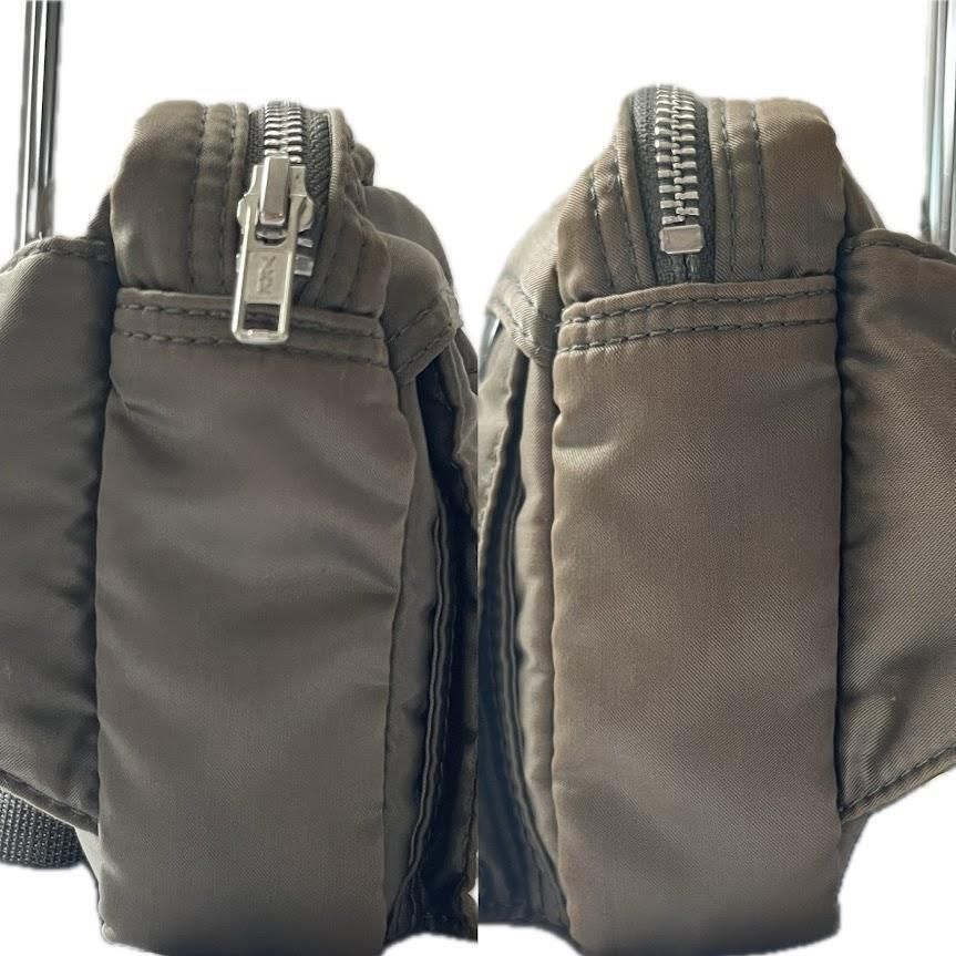 PORTER ウエストバッグ　カーキ　タグ付き タグ付き】PORTER ポーター ウエストバッグ ボディーバッグ