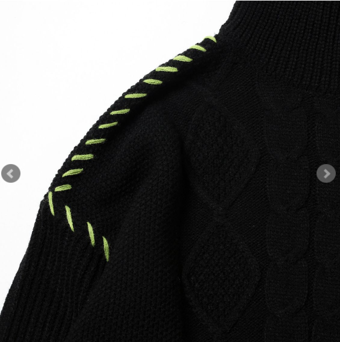 RADIO EVA ラヂオエヴァ EVANGELION Hand Stitch Turtleneck