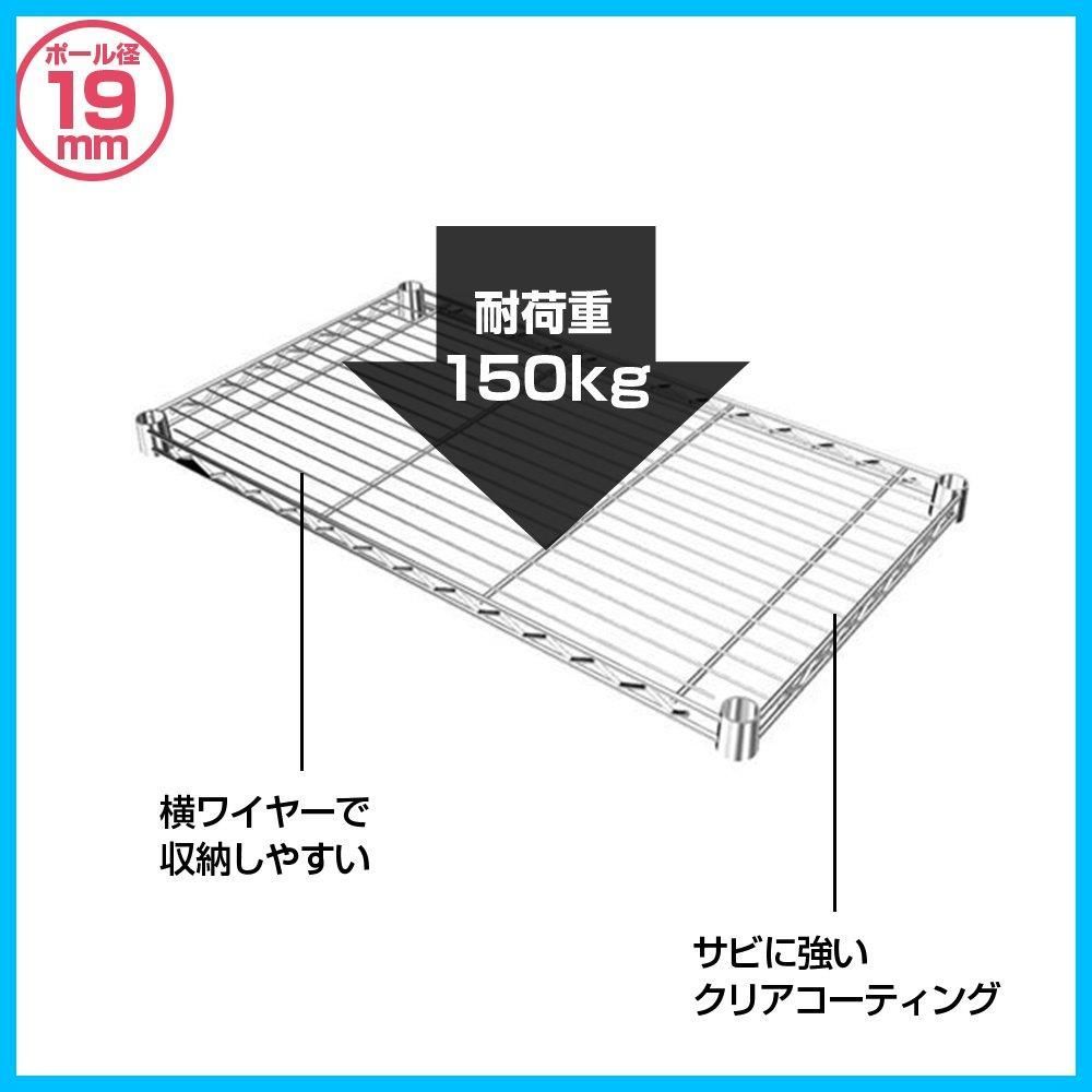 ︎ルミナスライトシリーズ パーツ 棚板 幅75cm x 奥行20cm 4枚セット