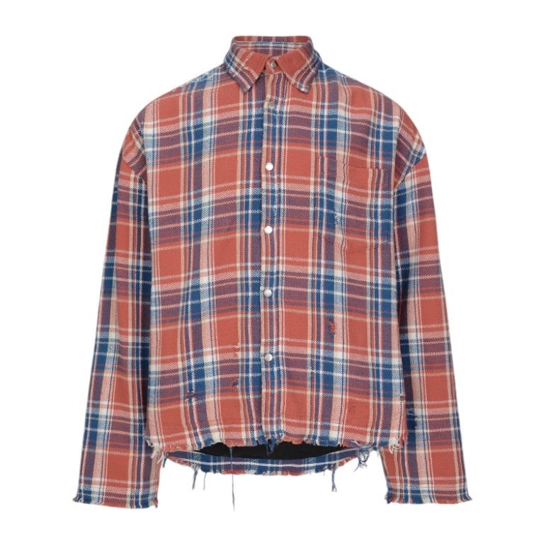 SIDE SERVICE JAPANESE FLANNEL SHIRT JAKCET - メルカリ