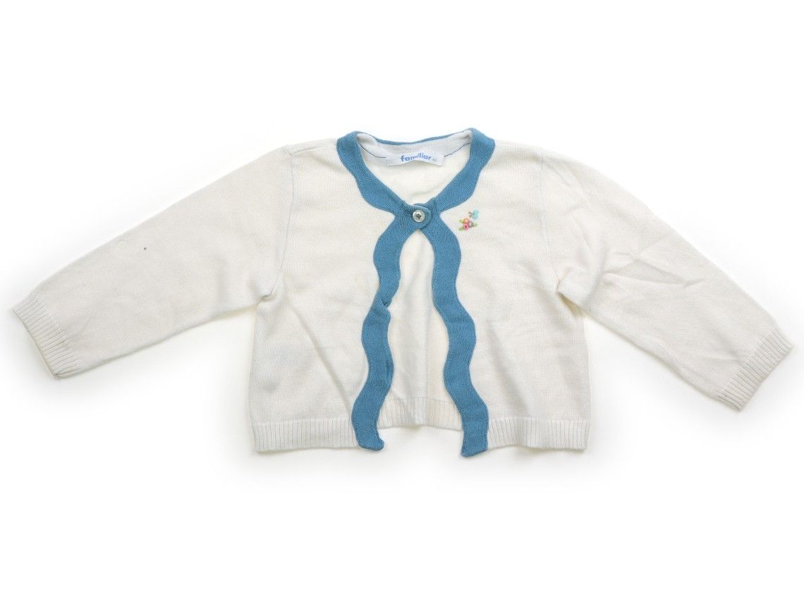 ファミリア　80サイズ　カーディガン familiar 新作カーディガン９０サイズ ファミリア familiar