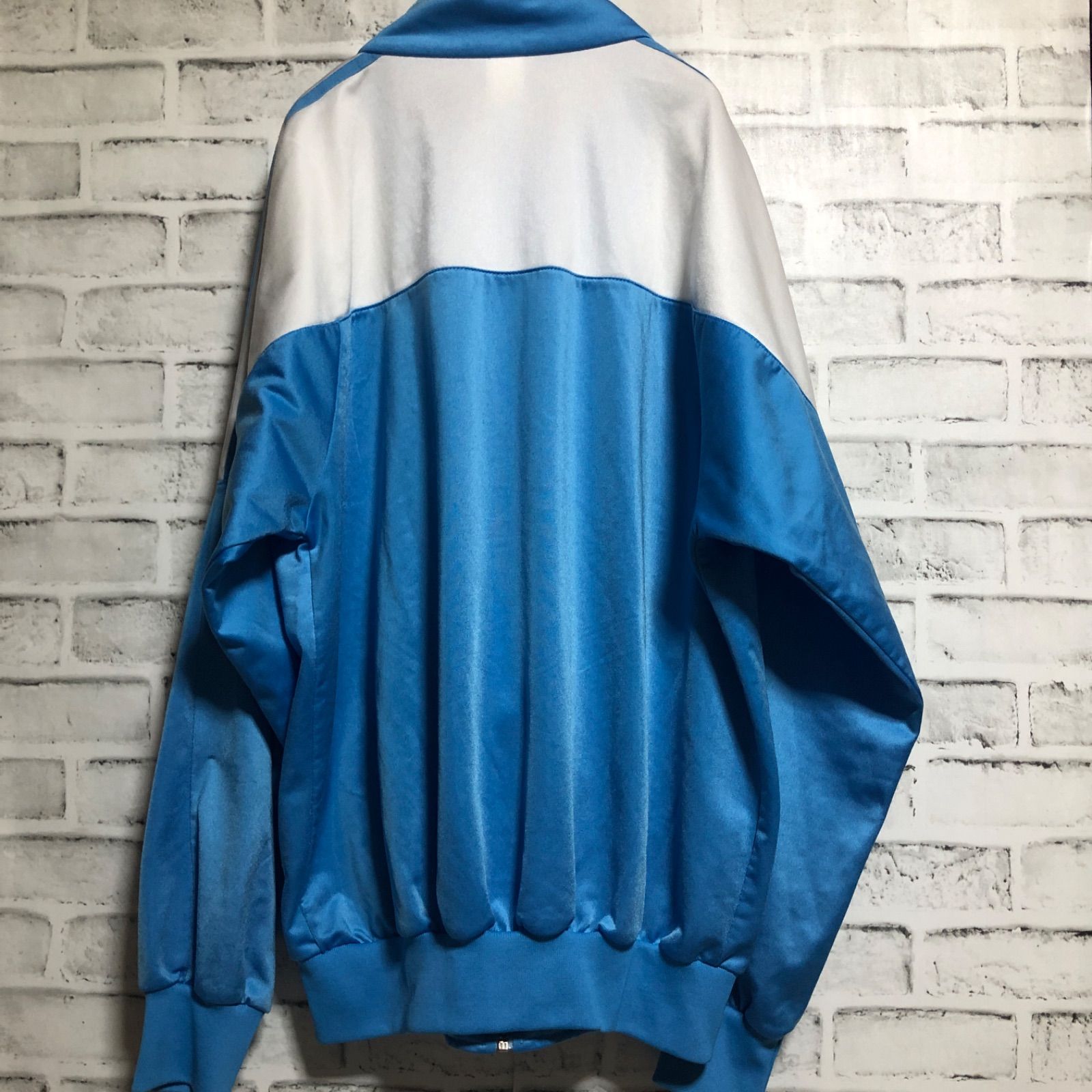 希少XL⭐️70s adidas トラックジャケット/ジャージ vintage 青白