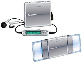 中古】「非常に良い」パナソニック ポータブルMDプレーヤー シルバー