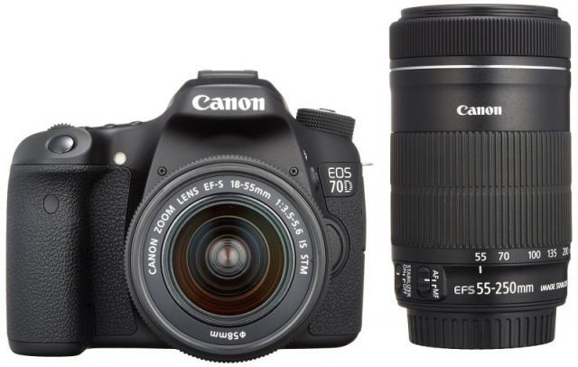 Canon デジタル一眼レフカメラ EOS 70D ダブルズームキット EF