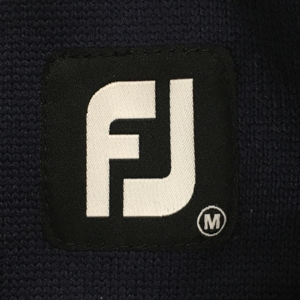 切替ニットジャケット ネイビー