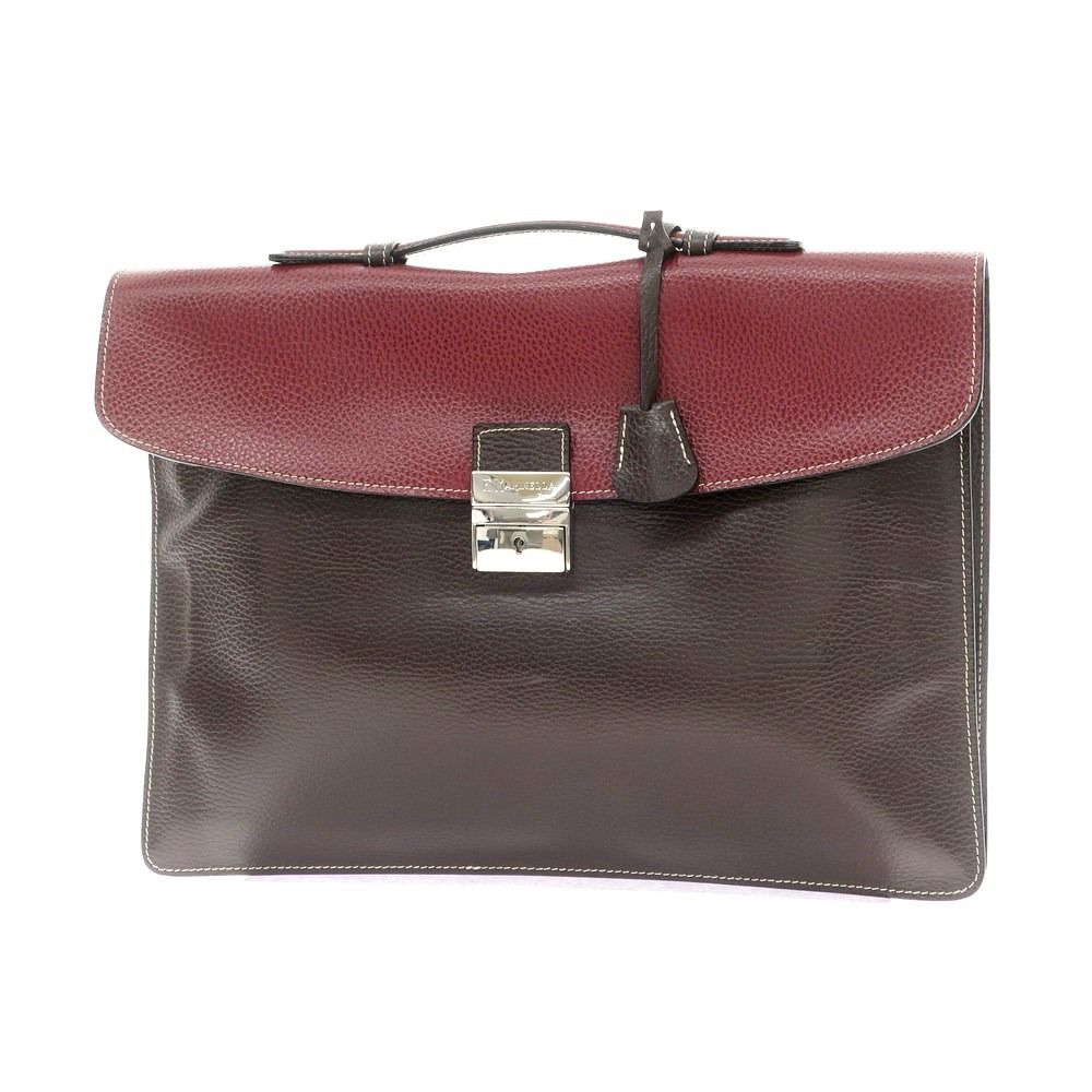 中古】マリネッラ E.MARINELLA レザー クラッチバッグ ブリーフ