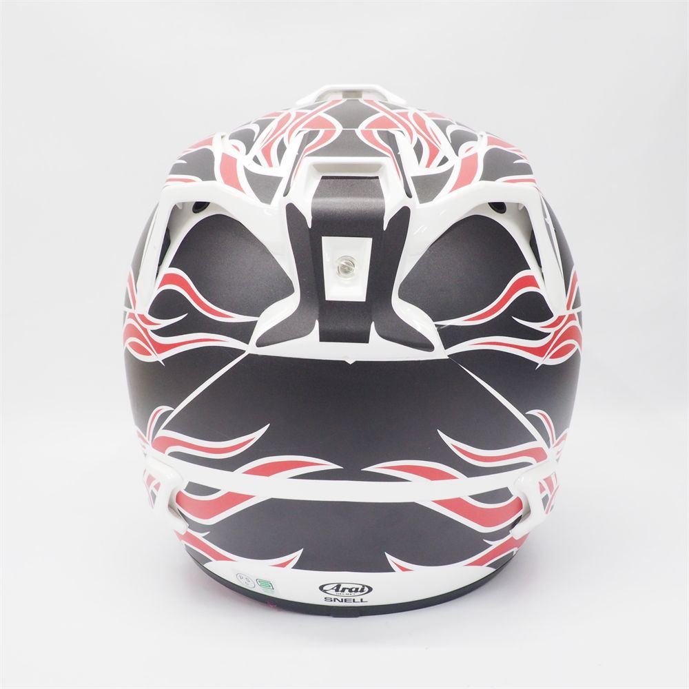 語るに足る アライ V-CROSS4用 ヘルメット デカールキット L| Mサイズ ファイヤーモデル オフロード モトクロス カラフル ステッカーセット バイク用品 オリジナルデザイン バイクヘルメット アクセサリー ブイクロスフォー vcross 人類