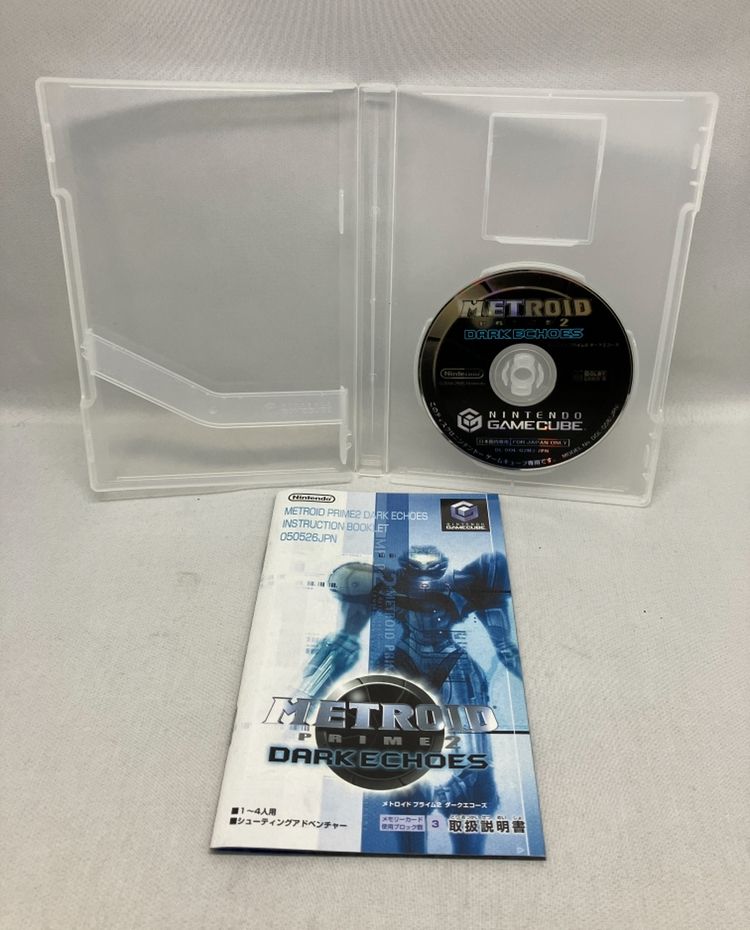 ☆GAMECUBE メトロイドプライム2 ダｰクエコｰズ ゲームキューブ