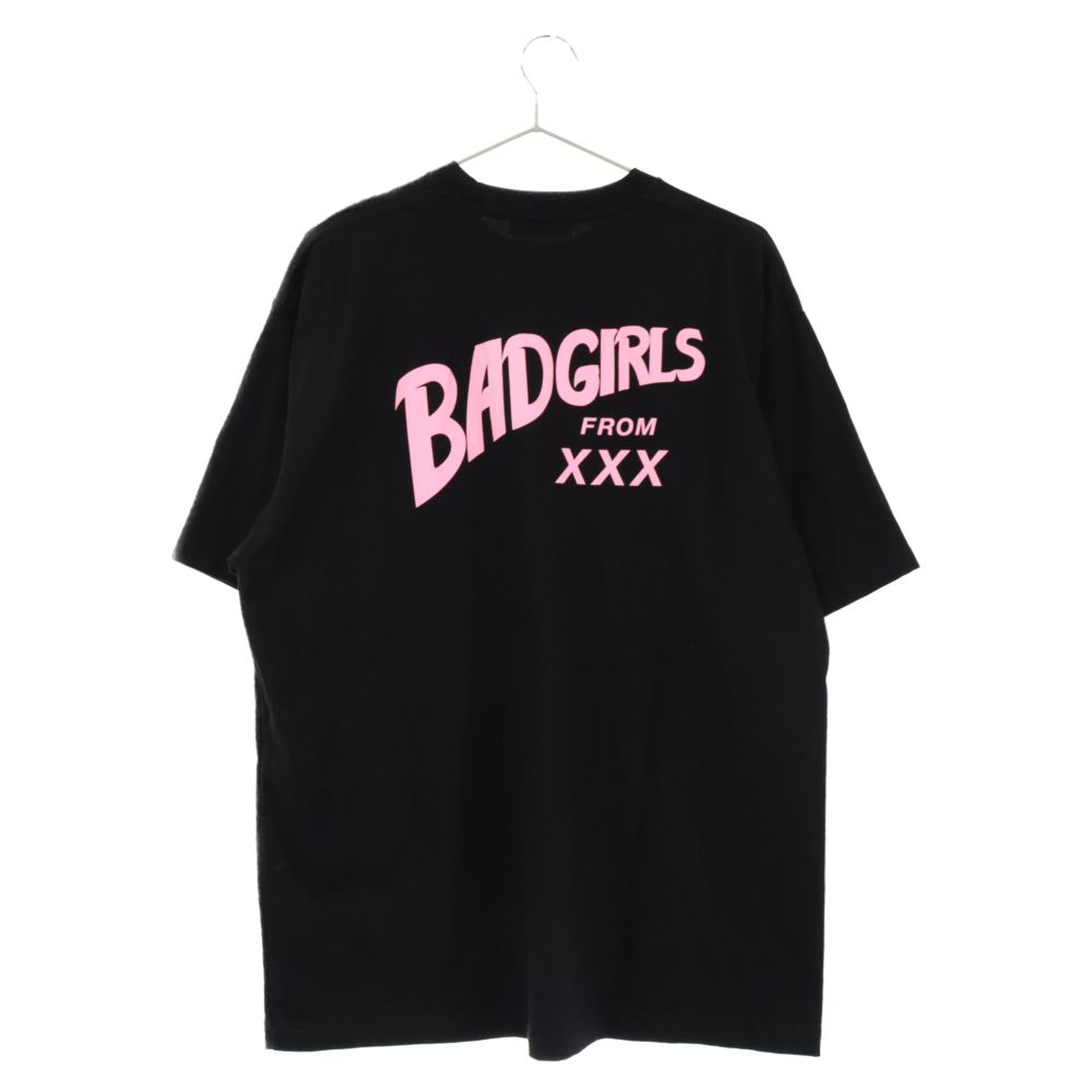 GOD SELECTION XXX (ゴッドセレクショントリプルエックス) 23SS BAD GIRLS TEE バッドガール 半袖Tシャツ ブラック  - メルカリ