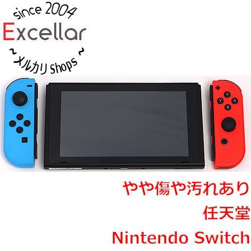 [bn:17] 任天堂　Nintendo Switch　ネオンブルー/ネオンレッド　ドック・ACアダプターなし