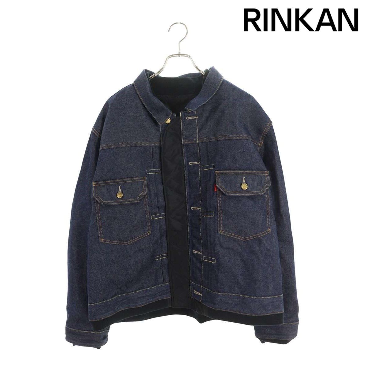 ジャケット・アウター sacai LEVI'S Denim Nylon Twill Blouson 1 Levi's® x sacai Men's Denim x Nylon Twill Reversible Blouson