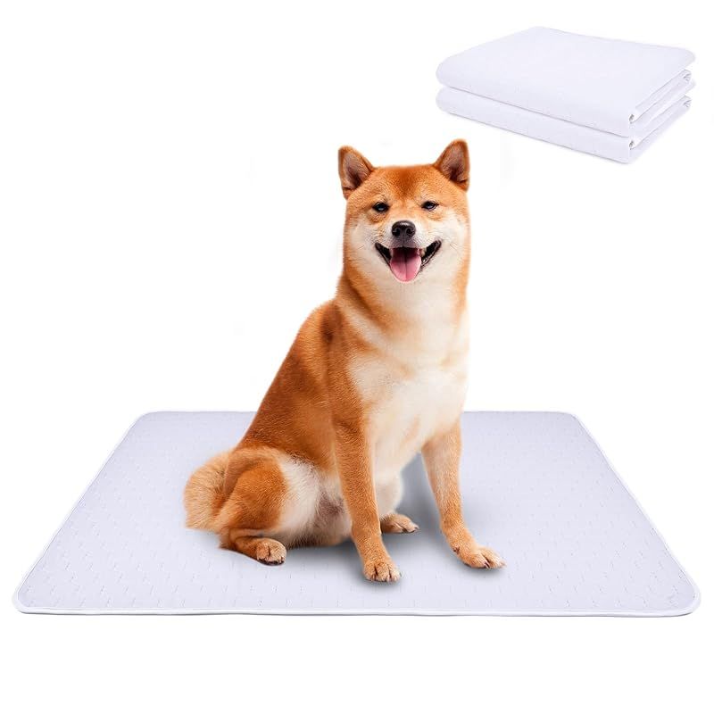 STVICTORY ペット用 おしっこマット 90×60cm 2枚セット ペットマット 【健康状態の変化に気付く】 おしっこパッド 洗える ペットシーツ トイレシート 下敷き 防水 速乾 消臭 介護 制菌 超吸収 滑