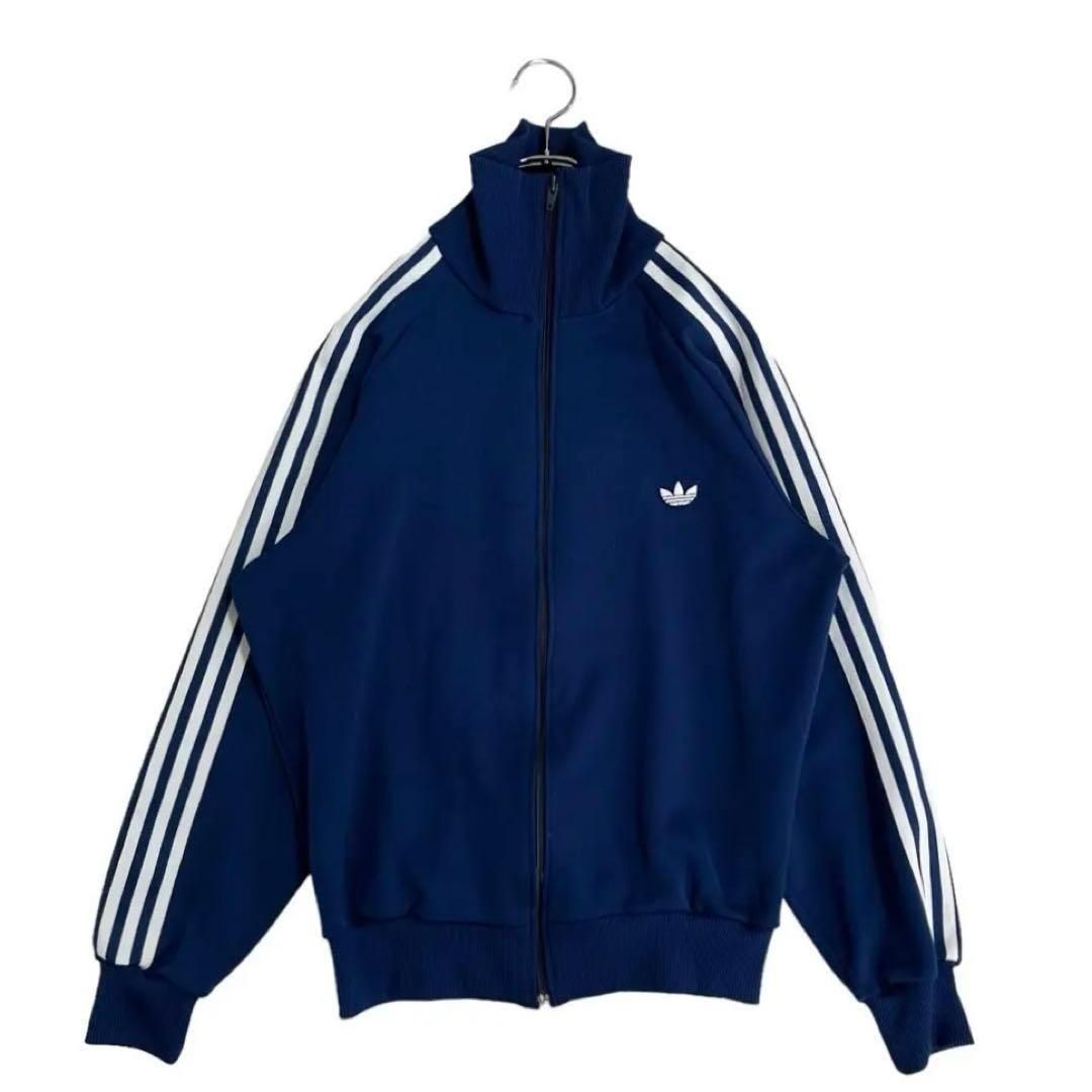 8927 adidas トラックジャケット デサント ヴィンテージ ブルー 5号