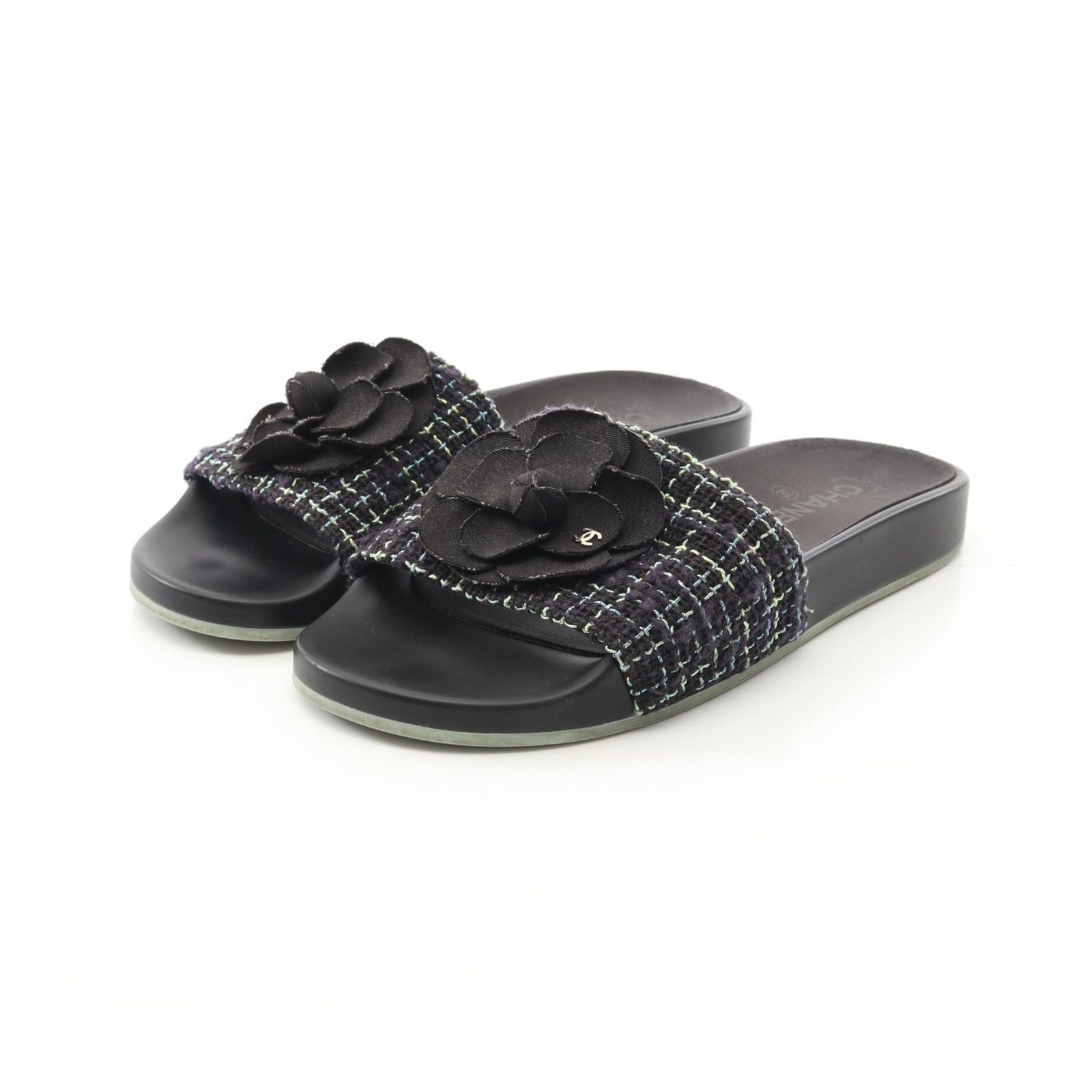 CHANEL カメリアモチーフサンダル　39サイズ 新品◯CHANEL シャネル カメリア サンダル◯39 - メルカリ