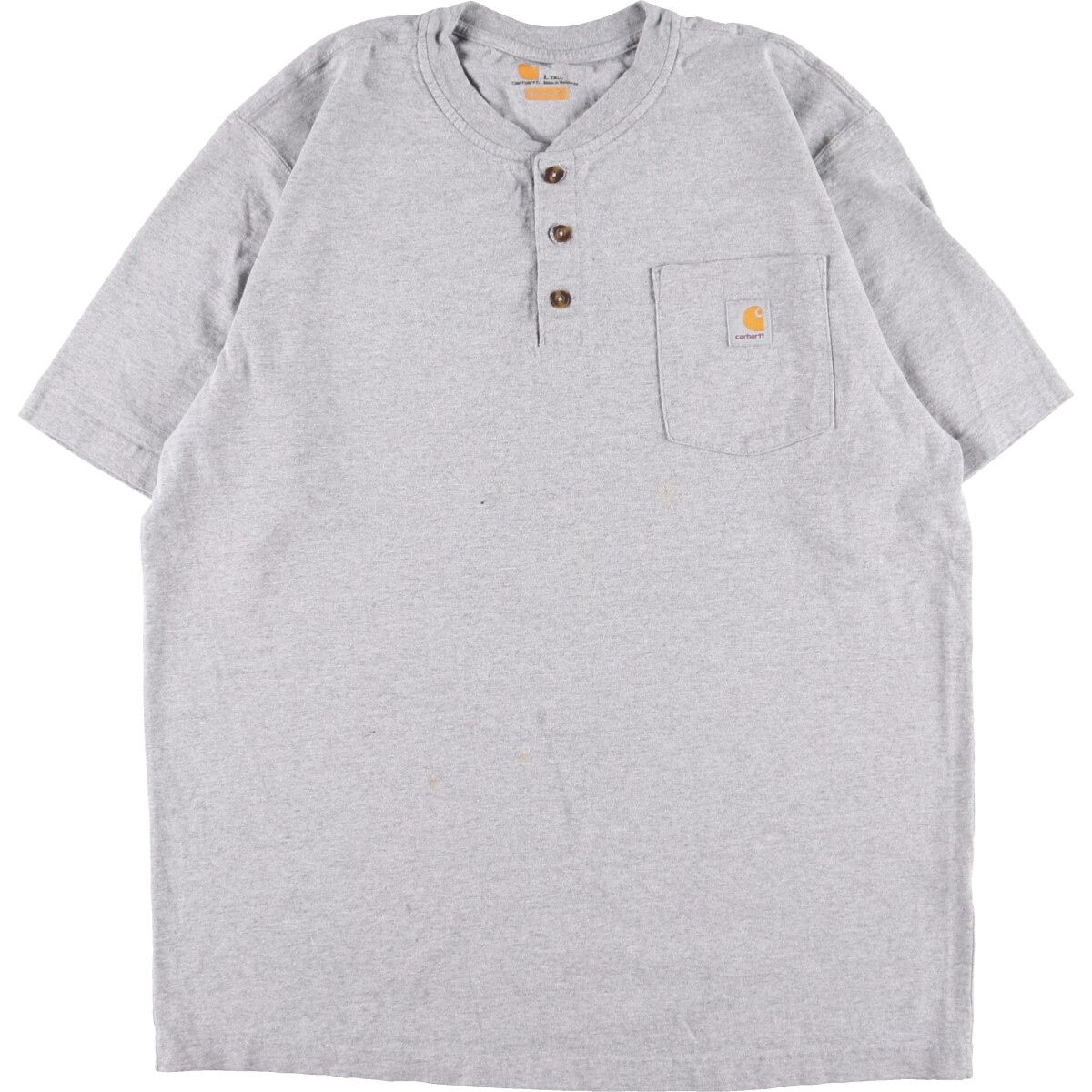 古着 カーハート Carhartt ORIGINAL FIT ヘンリーネック 半袖 ワン