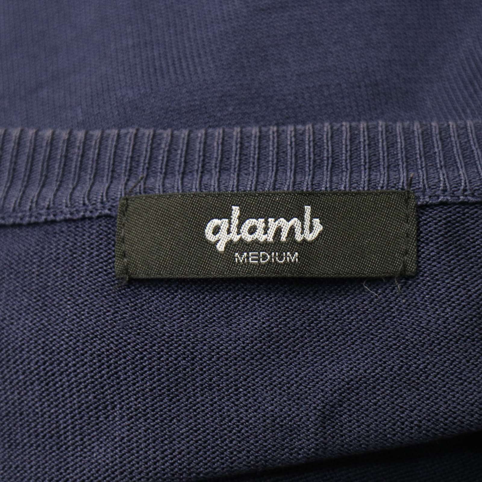 glamb グラム GB0121/KNT08 【Henley neck knit】春夏☆ レーヨン 