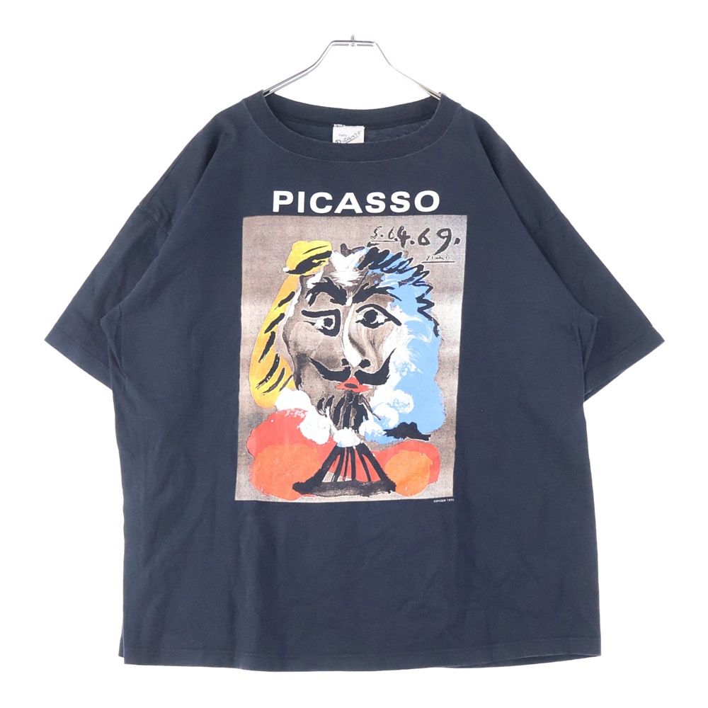 Pablo picasso vintage tシャツ 80s Picasso パブロ・ピカソ アートTシャツ 【S】 MADE IN USA