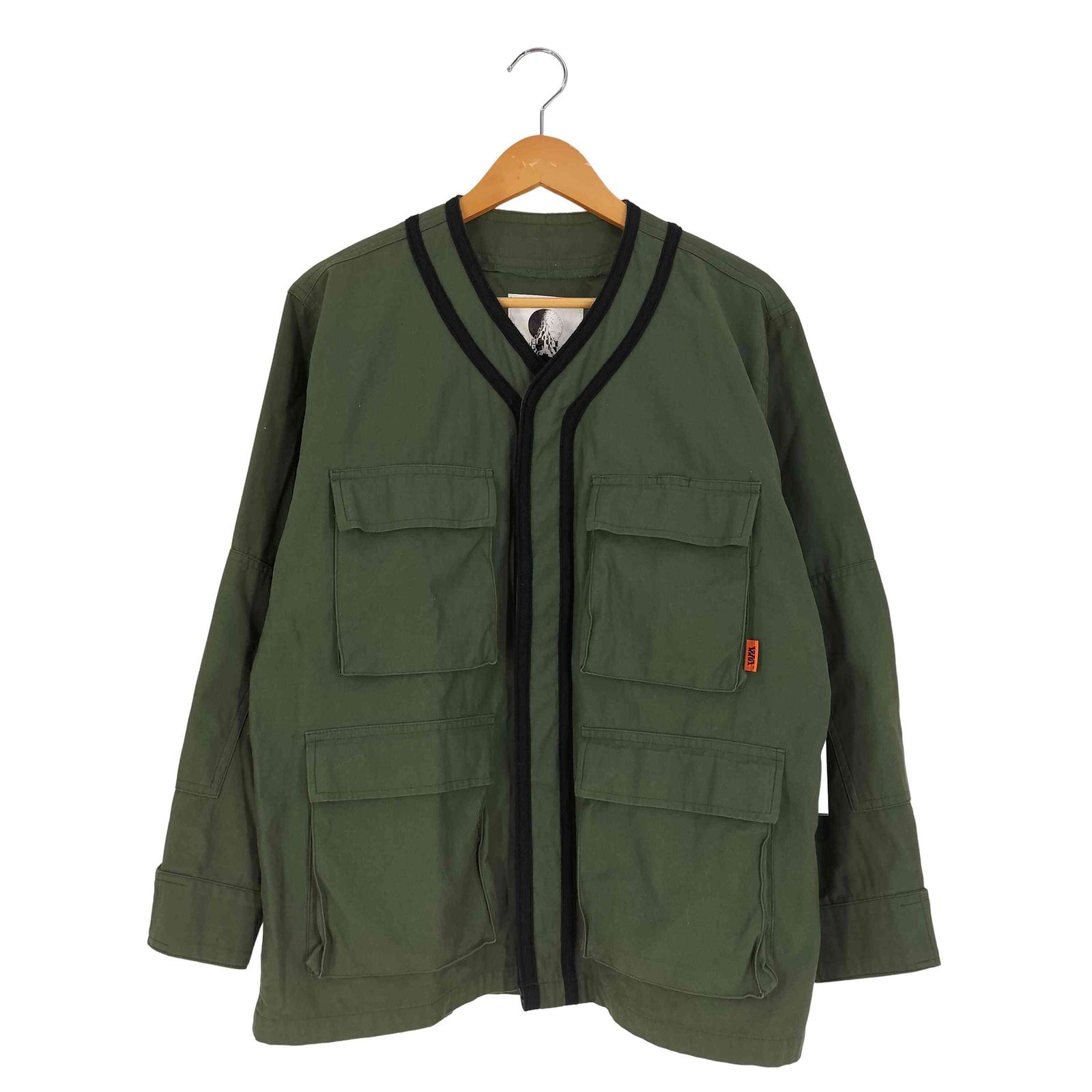 ユーズドフルギ USED古着 {{WANDERMAN TOKYO}} ノーカラー 4ポケット ミリタリージャケット メンズ JPN：M 