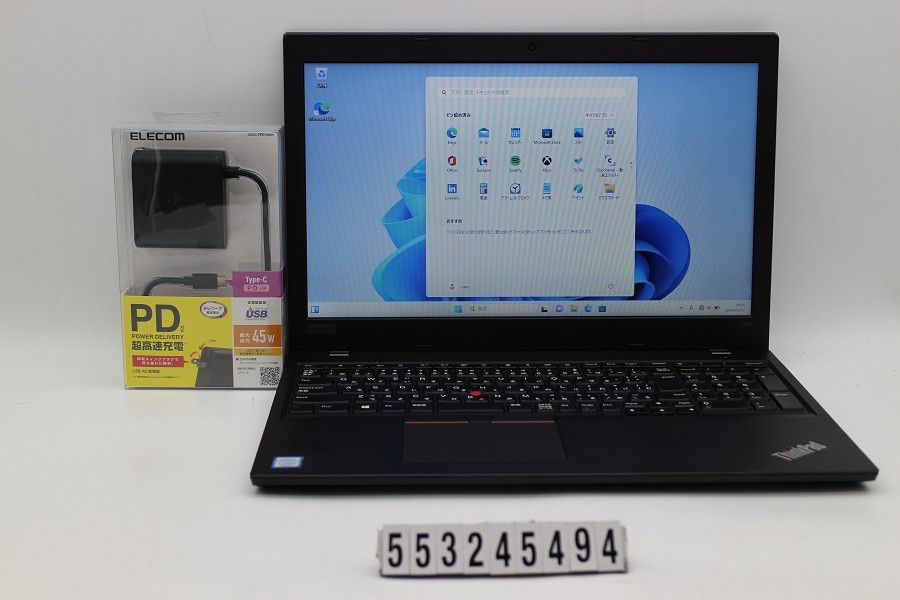 Lenovo ThinkPad L580 Core i7 8550U 1.8GHz/8GB/256GB(SSD)/15.6W/FWXGA(1366x768)/Win11 【553245494】