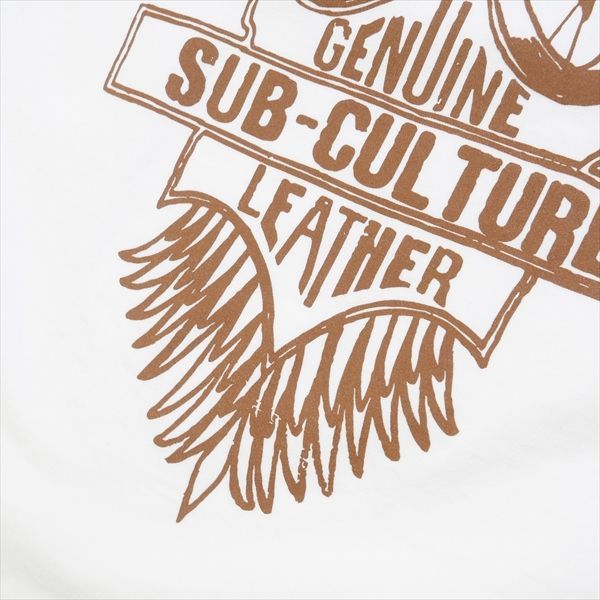 subculture サブカルチャー pop up 限定 Tシャツ M 茶｜メンズ