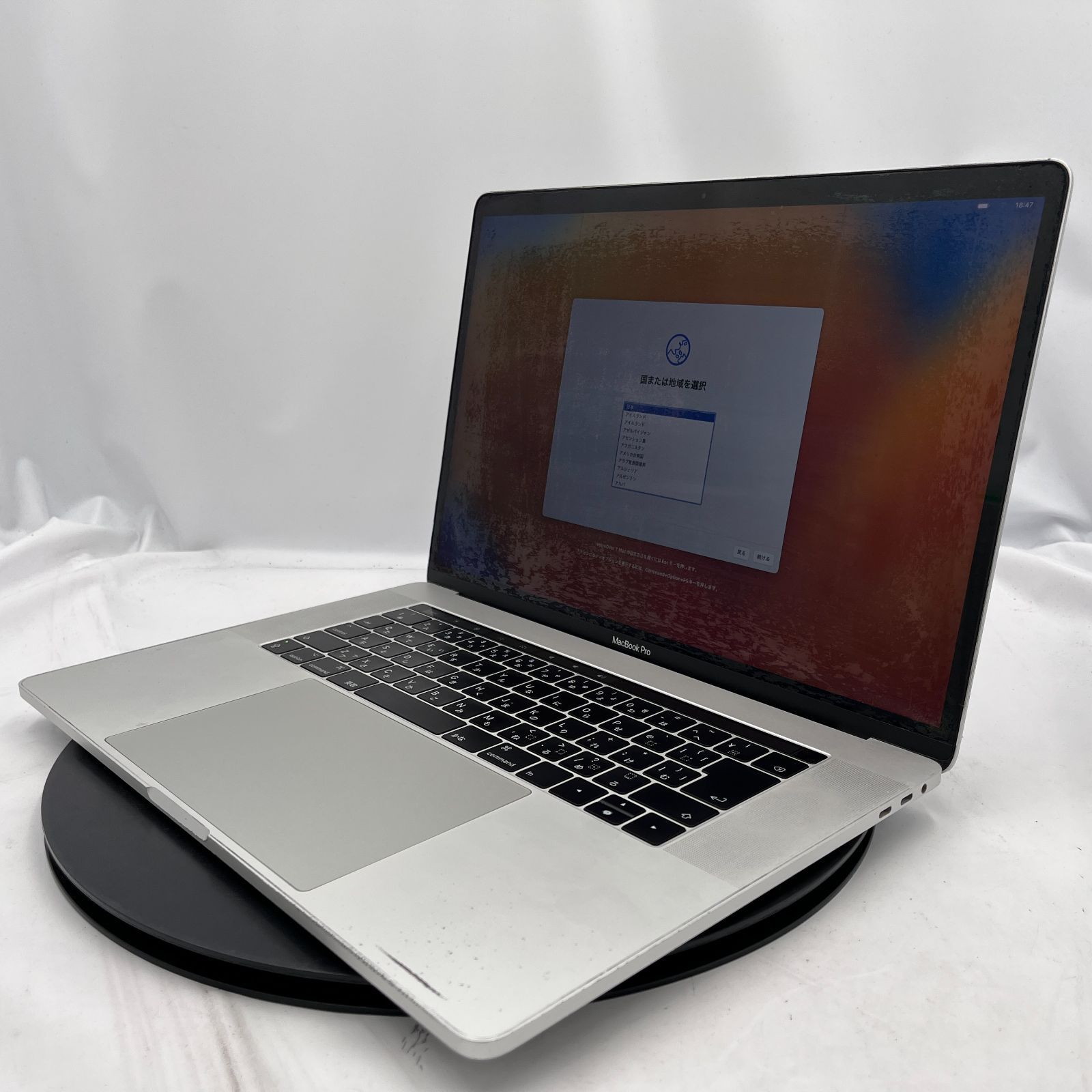 ノートPC ☆充電回数321回☆Apple MacBook Pro 15-inch, 2017 シルバー