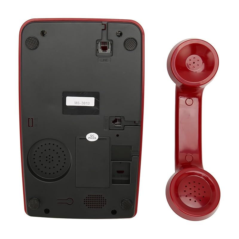 ロータリーダイヤル電話、アンティークヴィンテージ固定電話、機械式