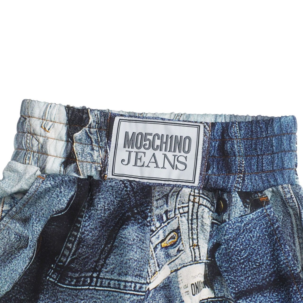 □美品□2023年製□MOSCHINO JEANS モスキーノジーンズ ワイド