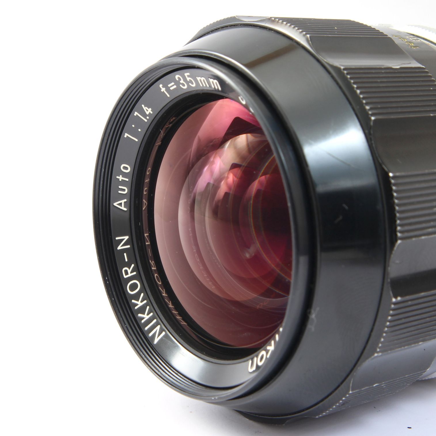 Nikon ニコン Nikkor-N Auto 35mm f1.4 Ai改 Nikon Nikkor N Auto 35mm f1.4 Ai改造(純正)済み ニッコール N・C
