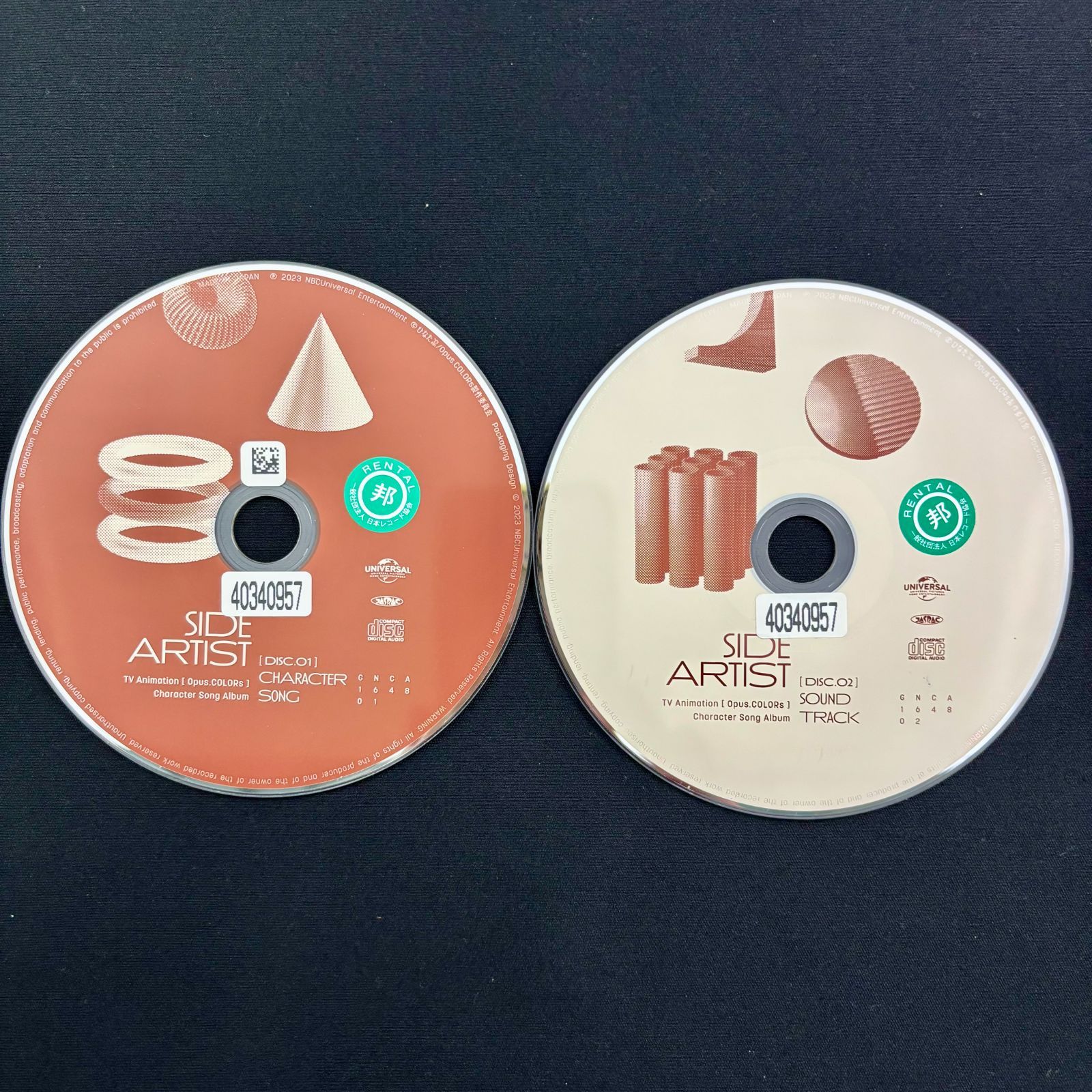 TV Animation [Opus.COLORs] Character Song Album SIDE ARTIST／Opus 