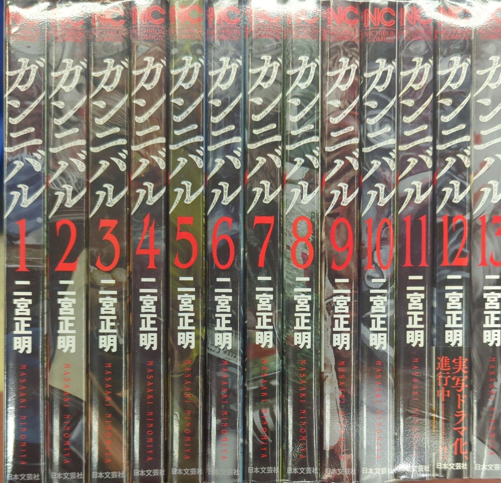 ☆ガンニバル☆1～13巻セット☆全巻☆ニチブンコミックス☆二宮正明
